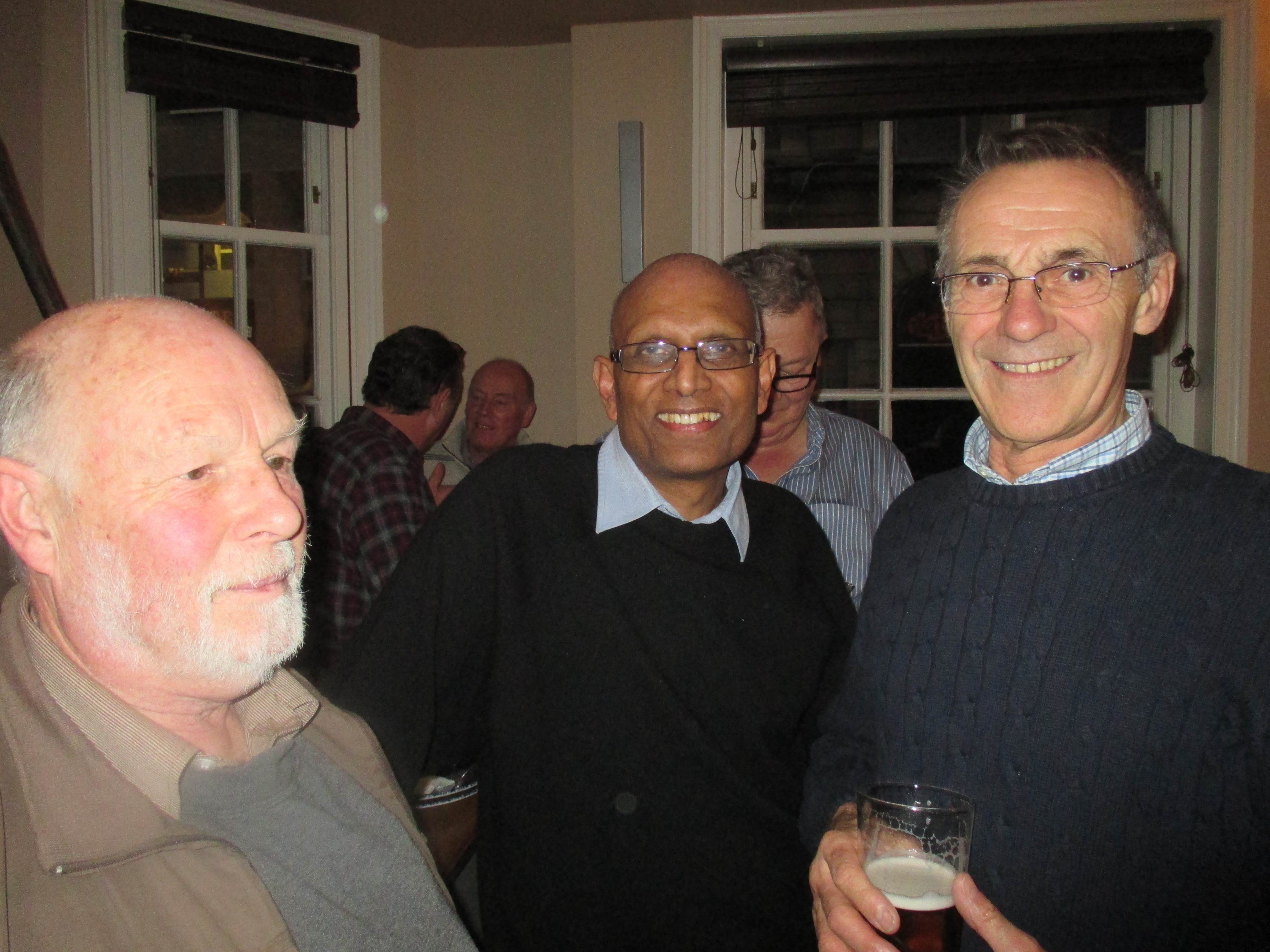 Mike Gregory, Jag Patel and Ken Winter